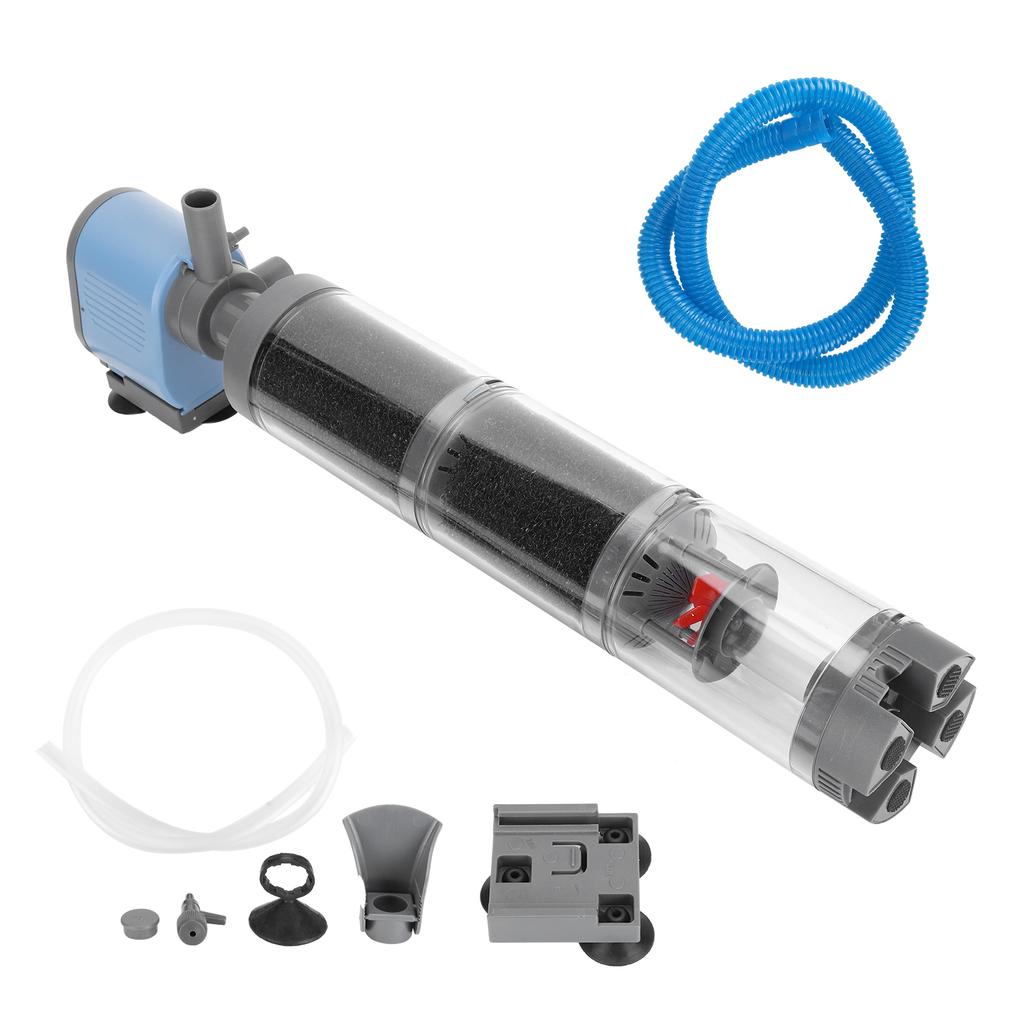 ZY3000F5 5 In 1 Aquarium Fish Tank Filter Ultra Mute 3Stage MultiFunctional Pump