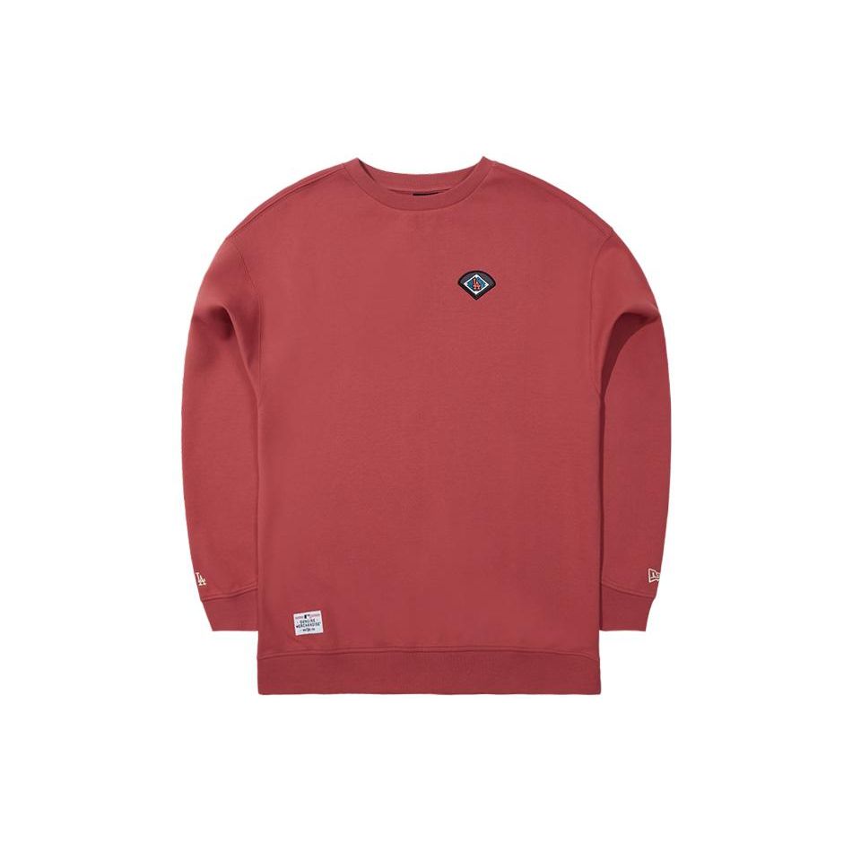 New Era Cool Play Board Game Series FW23 Letter Print Pullover Sweatshirt Unisex Sweatshirt Red 13789257