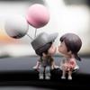 Rasmus Car Accessory Figure Mini Me 6-piece Set Free Gift, Namu Blue Couple, 1 piece,Korean Car Acc