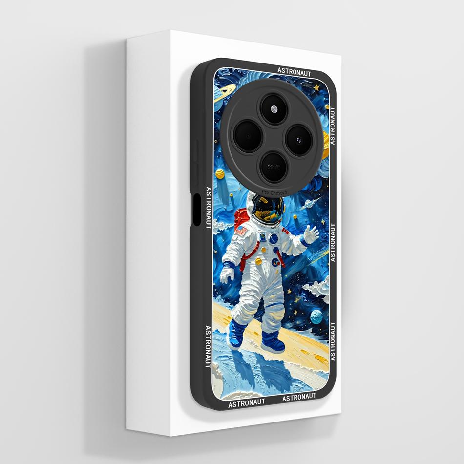 Per Custodia Telefono POCO C75 Carino Cuore Gatto Morbido Silicone Liquido Cover Posteriore Per Xiaomi Poco C 75 Protezione Completa Anti Caduta Funda Capa