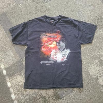 Dale Earnhardt Tribute Concert Tee - 2003 Chase Racing Faded Black T Shirt Med