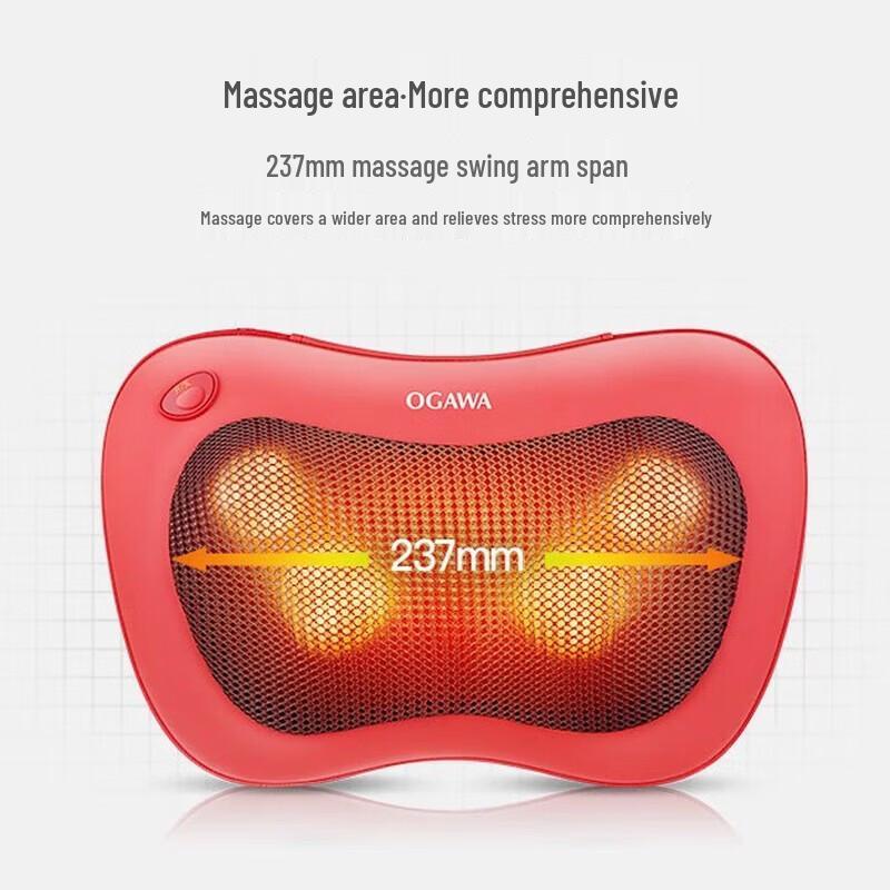 OGAWA Rechargeable Multi-Region Heat Massager Pillow