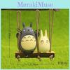 Neighbor Totoro My Swing Cat Scene Mini Model Ornament For Decoration Garden