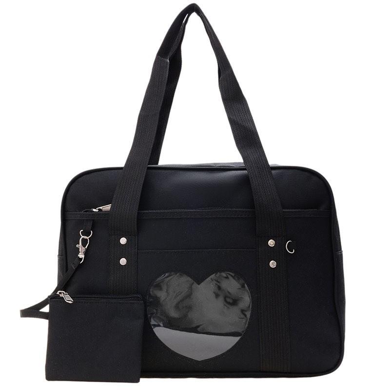 

JK Canvas Tote: Versatile Single Shoulder Crossbody Bag for Students & COS Anime Fans - Ideal for Commuting & Laptops