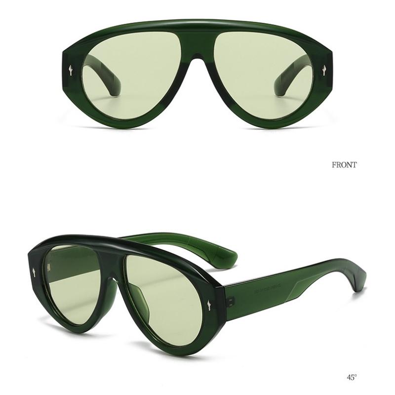 High Quality Fashion Oversized Vintage Luxury Sunglasses Women Men Travel Sunscreen UV Sunglasses