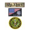 U.S. Army and Navy Tactical Velcro Embroidered Badge