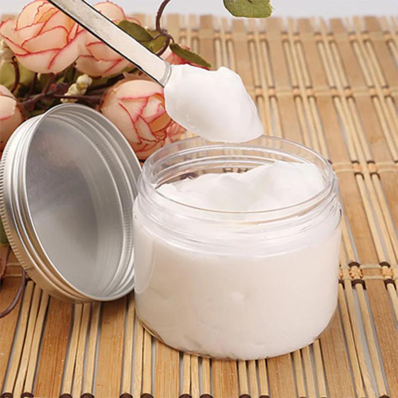 Aluminum Circular Storage Tank with Lid Cosmetic Trial Packaging Can Transparent Food Travel Wide Mouthed Bottles and Jars