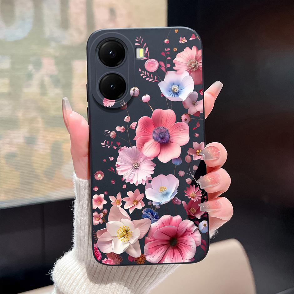 Case For Xiaomi Poco X7 X8 Pro Max Beautiful Bowknot Flower Anti-Fingerprint Unique Phone Cover For PocoX7Pro PocoX8ProMax Coque
