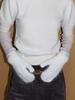 LOVE ME MONSTER Snowy Angora Mitten_3Col (L254Mgv010)