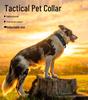 Adjustable Tactical Nylon Dog Collar & Leash Set for Medium-Large Pets