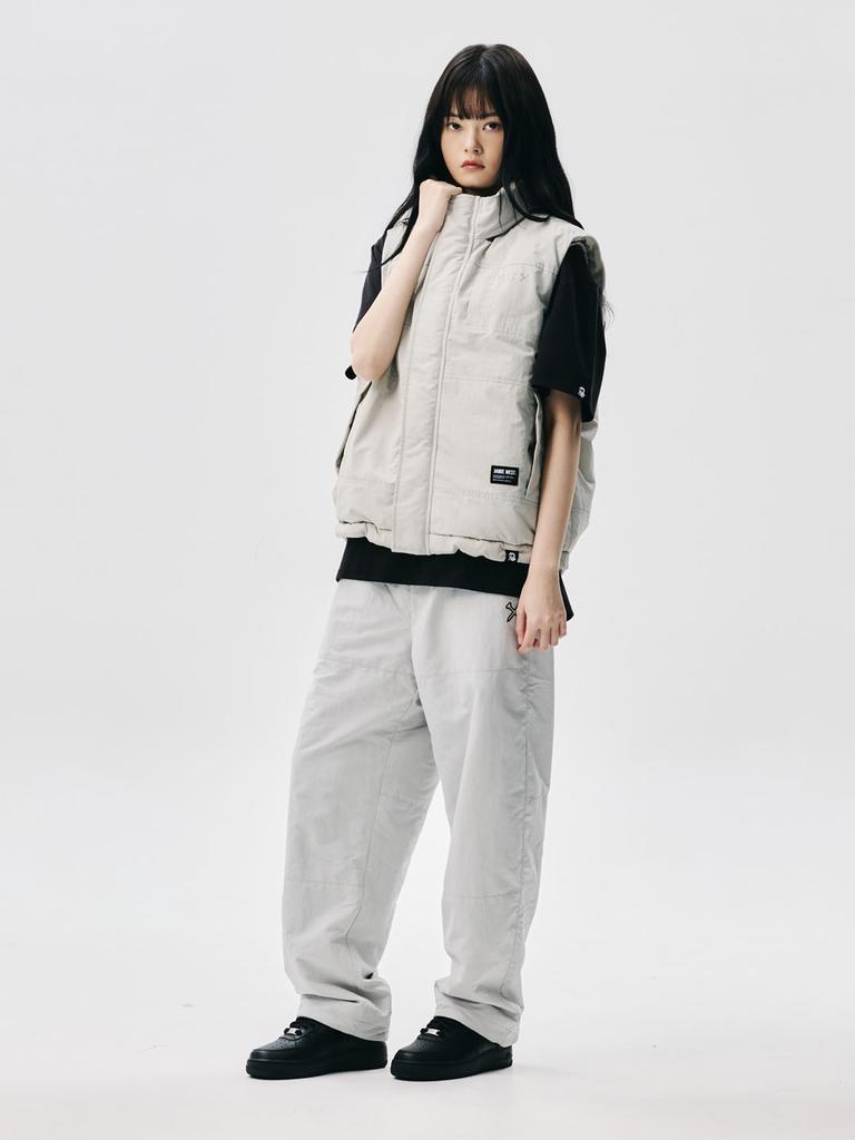 Jamie West Primaloft Hidden Hood Heavy Vest (Grey)