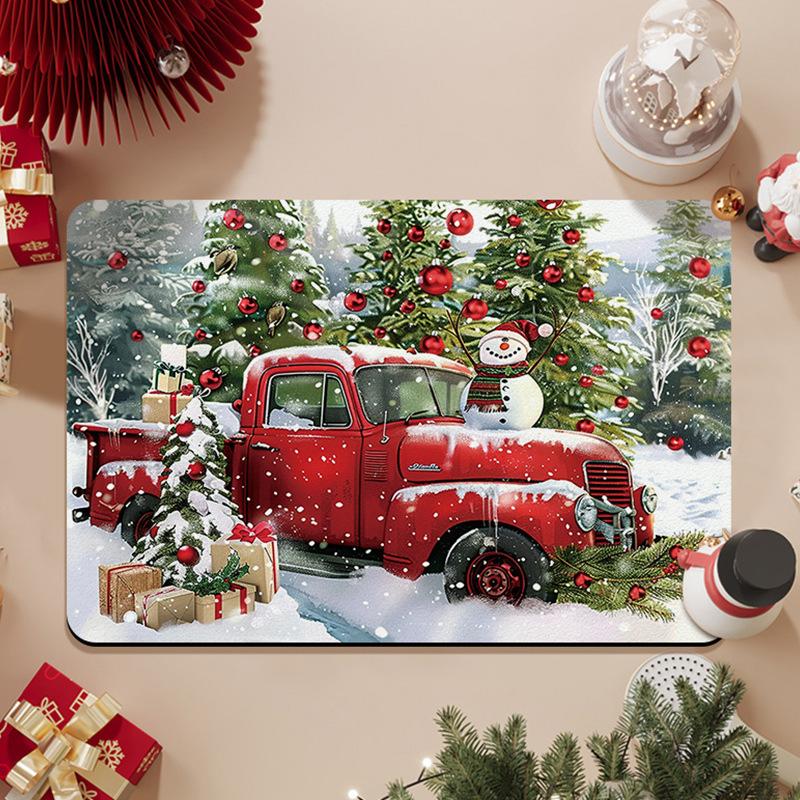 Toilet Floor Mat Bathroom Non-slip Strong Absorbent Toilet Door Toilet Diatom Mud Quick Drying Mat Carpet Bathroom