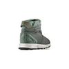 adidas Originals ZX Flux Comfortable Warm Durable High-Top Walking Shoes Baby Shoes Green BY9065