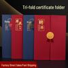 Tri-Fold Kindergarten Graduation Award Certificate