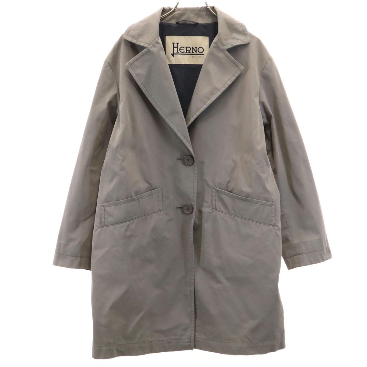 

Herno made in Italy coat 42 Gray Women Used