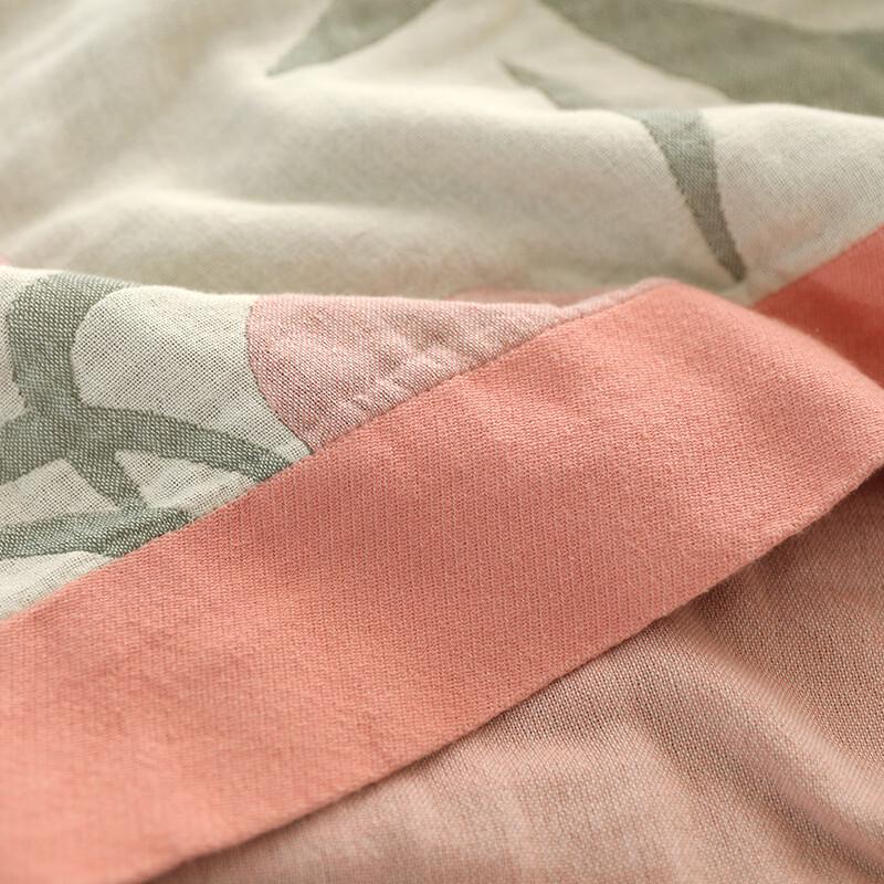 LISM Cotton Blend Towel Quilt Blanket