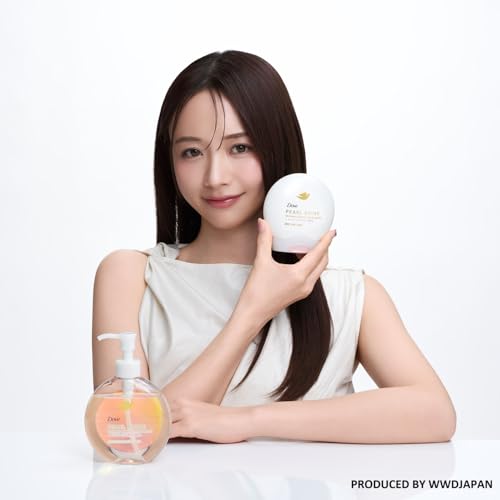 Kasumi Mori Campaign Appearance Dove Pearl Shine Transparent Radiant Skin Facial Cleanser Niacinamide
