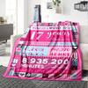 17Th Birthday Celebration Multi-purpose Blanket Comfortable Suitable for Sofa Couch Office Bed Picnics Ideal Gift for Friends Picnic Accessory Y10