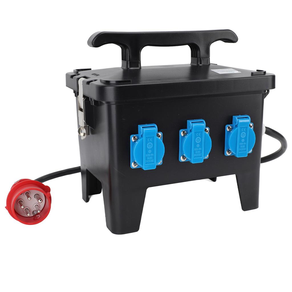 Power Distribution Unit Portable Outdoor Compact Construction Site Power Distributor with Cable
