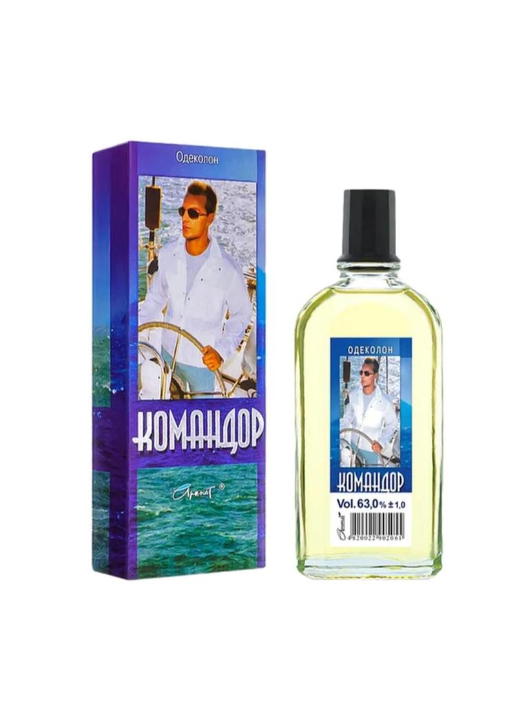 Cologne for men in a case Commander 75 ml perfumed hygiene product aftershave lotion