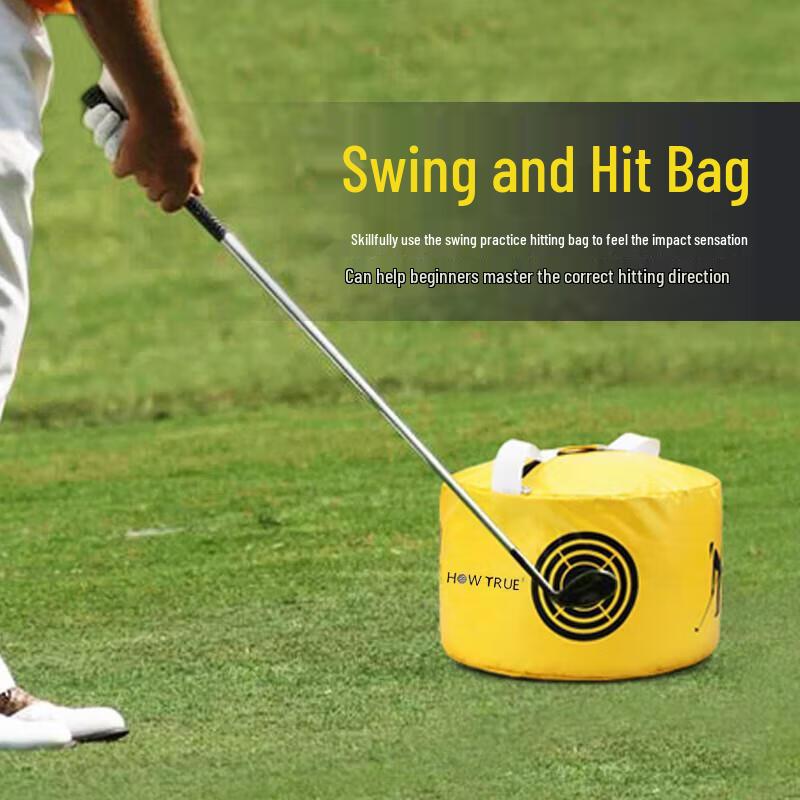 Indoor Golf Swing Practice Hitting Bag