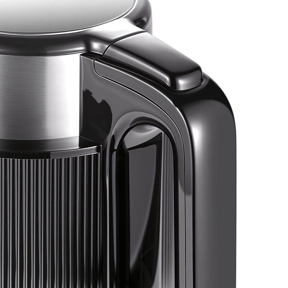 RAF Stainless Steel Electric Kettle - European Standard, Integrated Design with Heat and Health Preservation Features