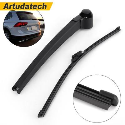 Rear Window Windshield Wiper Arm Blade Set For VW Tiguan 5N BJ 2007-2018 Black