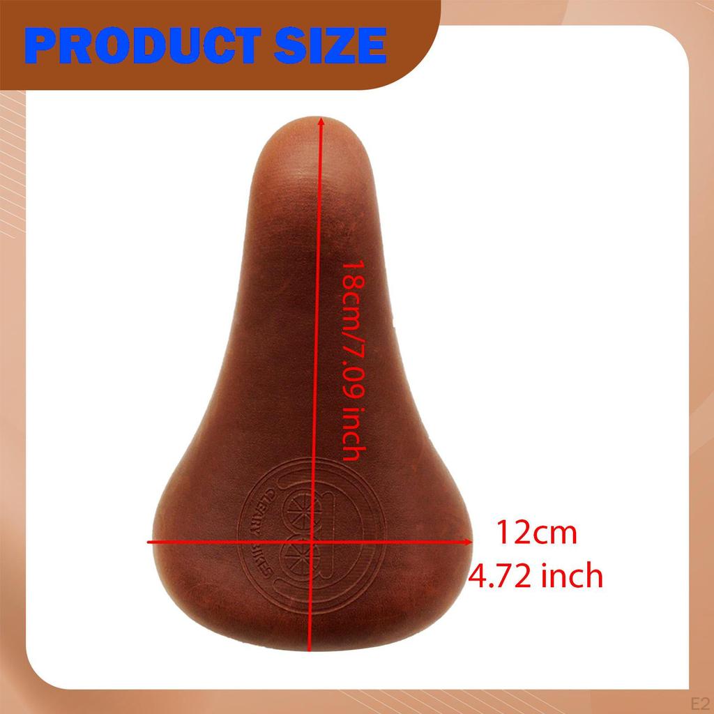 Kinder Fahrradsattel Sitz Ersatz Hochleistung Einfach zu Bedienen Polster für Radfahren