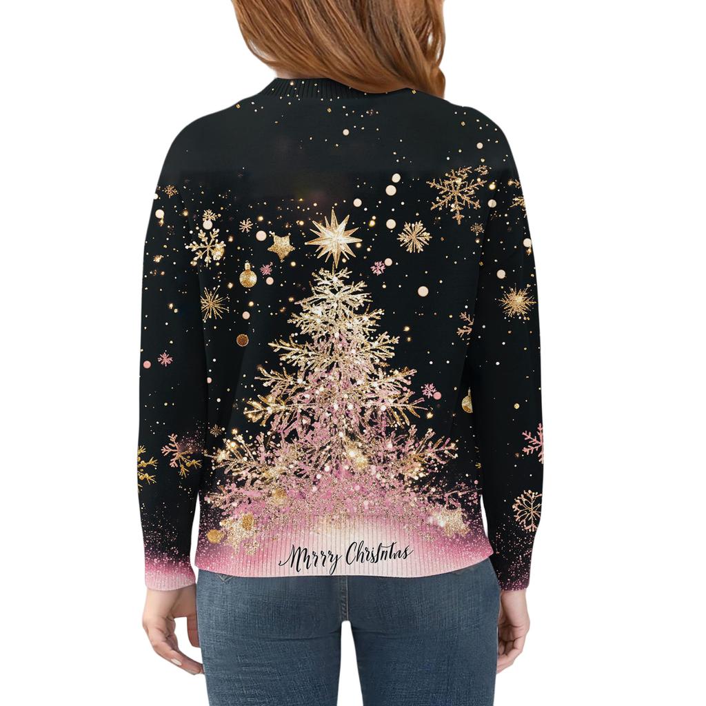 Girls' Hooded Tie-Dye Sweatshirt - Pullover Print Top