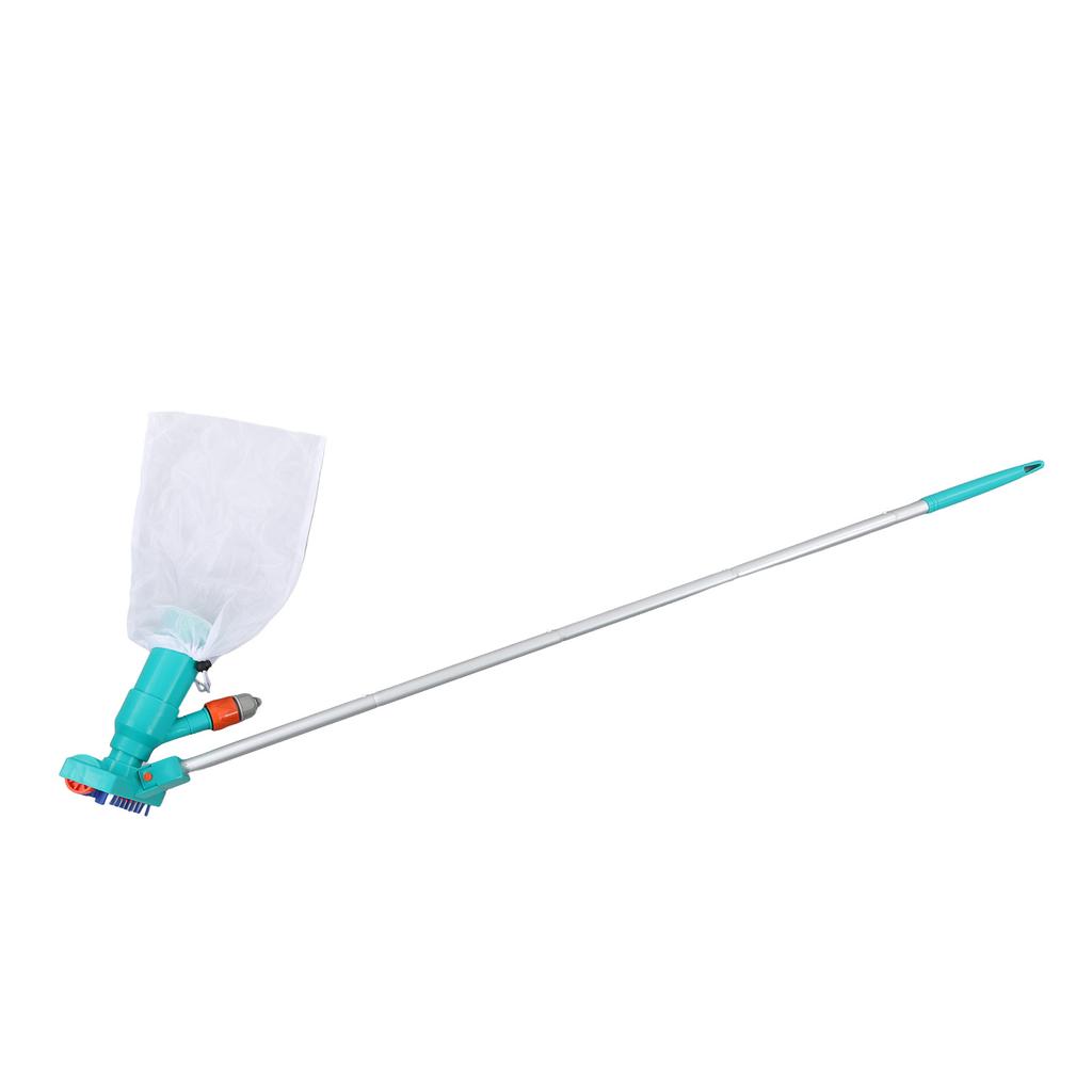 Swimming Pool Spa Vacuum Jet Underwater Cleaner with Filter Brush Connector for Above Ground Pools