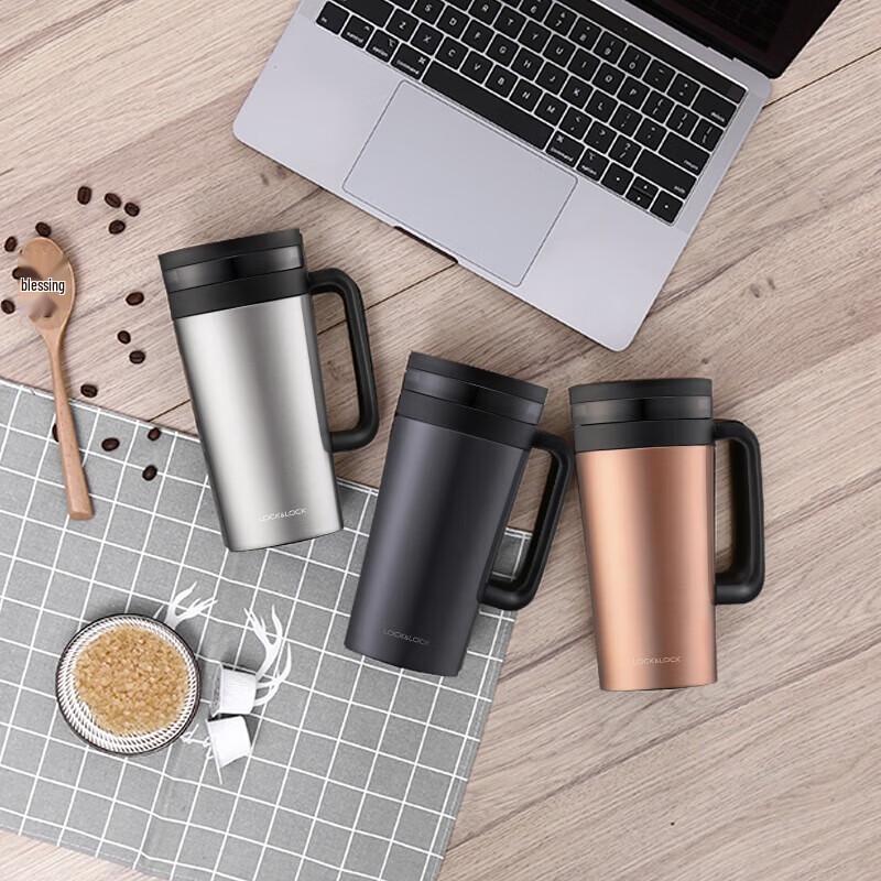 LocknLock 304L Stainless Steel Insulated Drip Coffee Mug