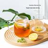 RELEA High Borosilicate Glass Tea Separation Mug