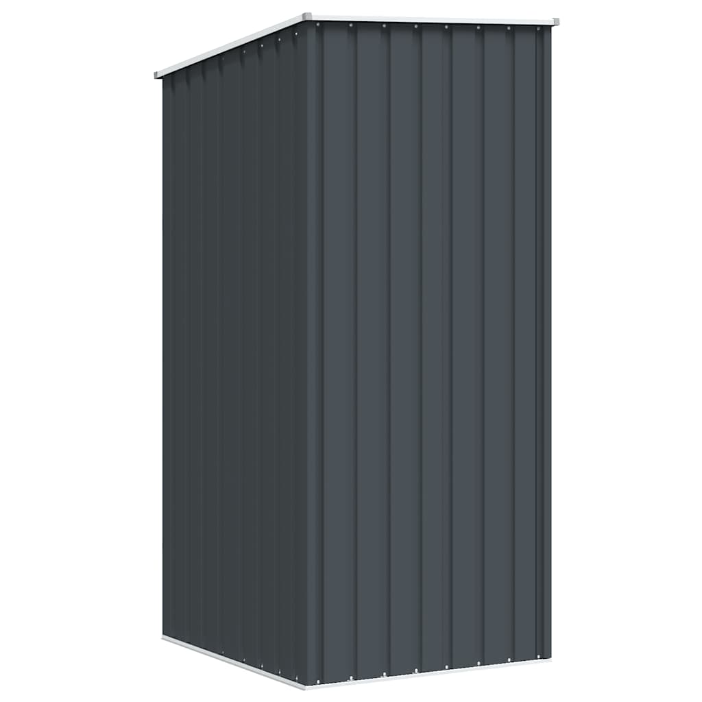 vidaXL Gerätehaus Anthrazit 87x98x159 cm Verzinkter Stahl