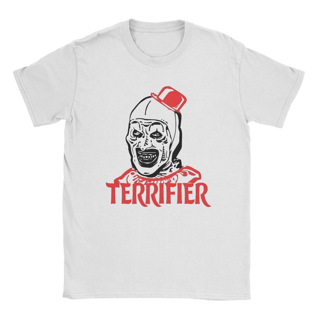 Harajuku T-Shirt Terrifier Art The Clown Lover T-Shirts  Hipster Tshirt for Men's Summer Y2K Basic Casual Short Sleeve Tops