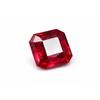 Natural Red Ruby Loose Gemstone Quality 8.85 Ct Square Cut Burmese for Jewelry Making and Crafts