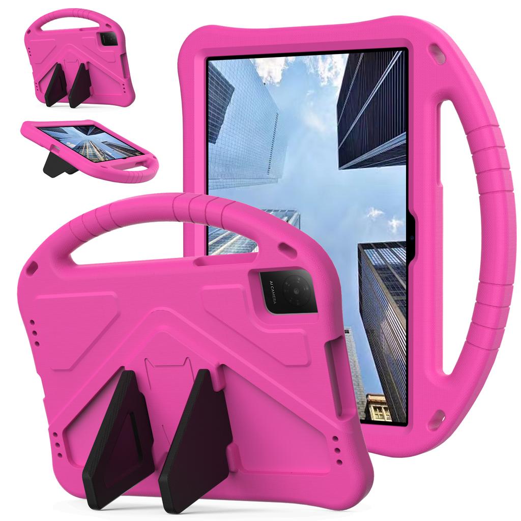 Cartoon EVA table Case with rear bracket, suitable for TCL 10 L Gen 4 3 2 10.1" Anti-Slip Kickstand Cover with shoulder straps