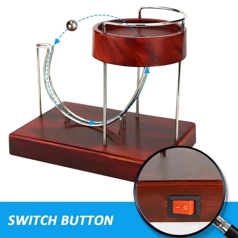 Decoration Science Art Perpetual Motion Machine Sculpture Office Home Table Decor Perpetual Motive Motor Dynamics Art Ornament