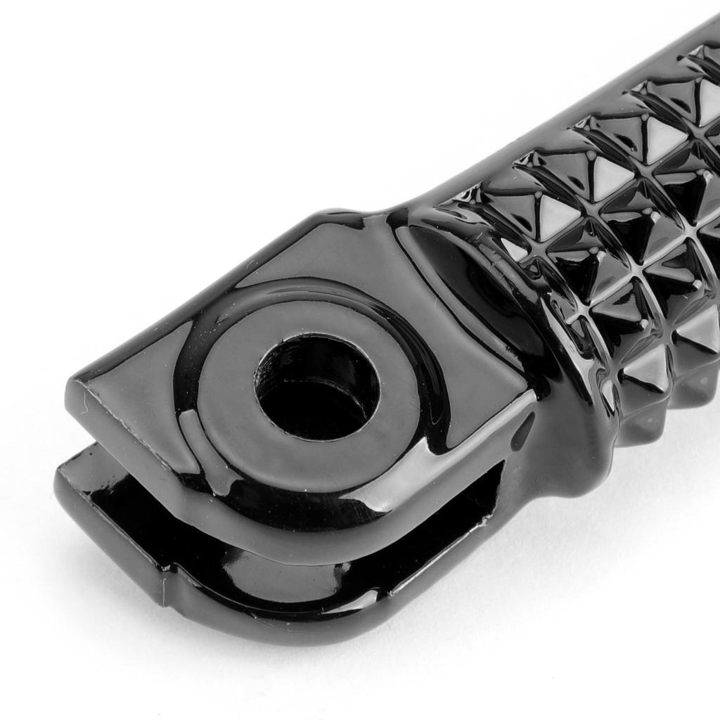 Front Foot Peg Footrest For Yamaha Yzf R1 1998-2014 R6 1999-2014 R6S 2003-2008 Black