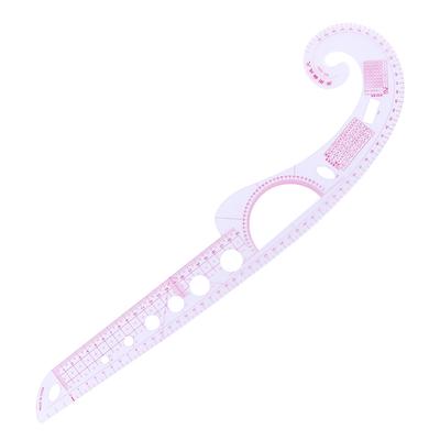 ABS Measure Tailor Ruler Shaped Curve Styling Design Sewing Tools Soft Plastic Ruler for Quickly Measuring Accessories