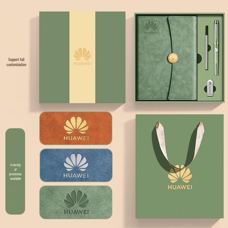 A5 Notizbuch Geschenkset mit individuellem Logo für Firmenevents und Souvenirs