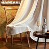 1PC NAPEARL Einfarbig Nachahmung Leinen Fenster Tüll Wohnzimmer Vorhang Sheer Vorhang Küche Tür Schlafzimmer Vorhang