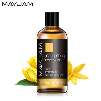 MAYJAM 100ML Ylang Ylang Lavender Essential Oils for Candle Soap Making DIY Perfume Air Fresh Diffuser Bathing Help Sleeping Relaxation