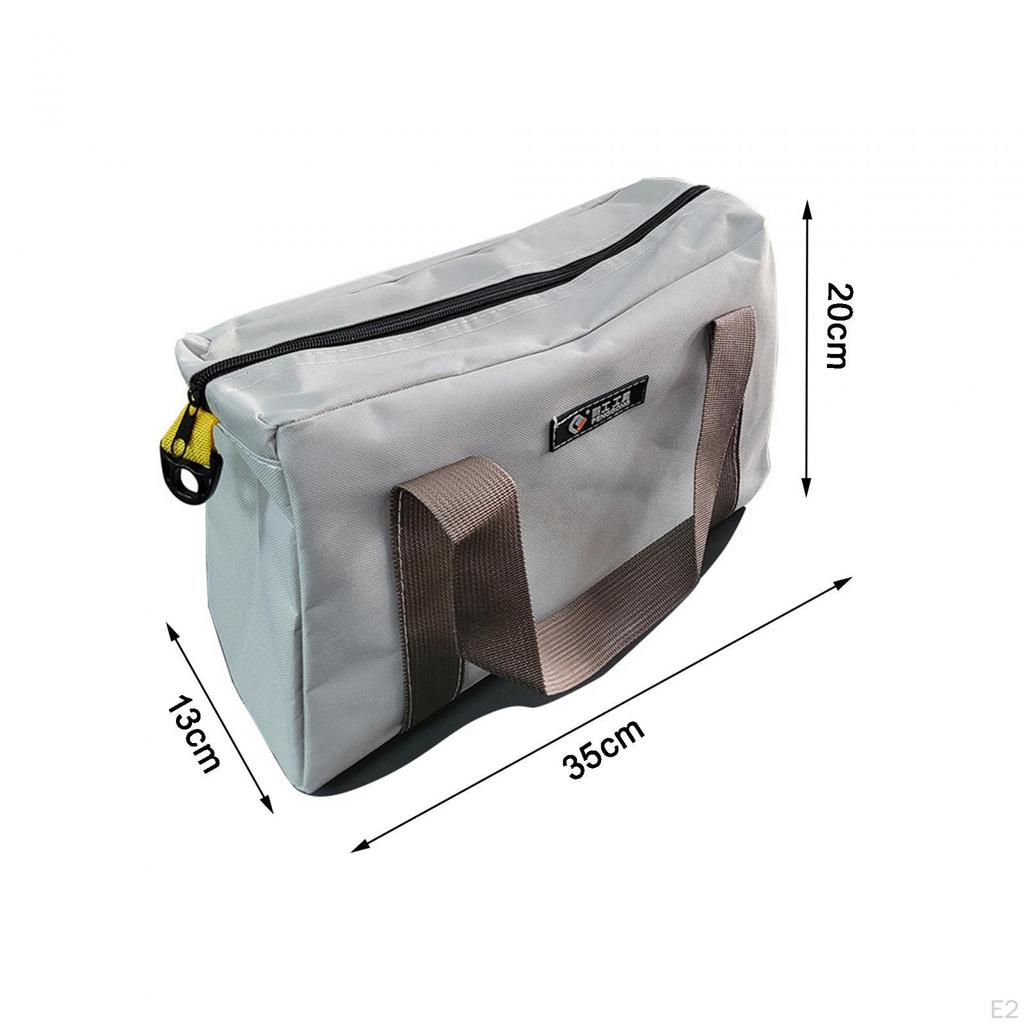 Tool Bag Large Capacity Waterproof Scratches Resistant Wide Mouth Tote