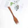 Natural Coconut Bowl Set: Coconut Shell Bowl with Coconut Wood Spoon and Fork for Fruit, Smoothies, and Salads