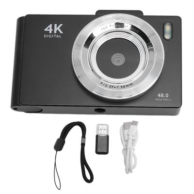 Ψηφιακή Κάμερα 4K HD Βίντεο 48MP Φωτογραφία Αυτόματη Εστίαση Φοιτητική Κάμερα για Καθημερινή Φωτογραφία Εγγραφή 32G