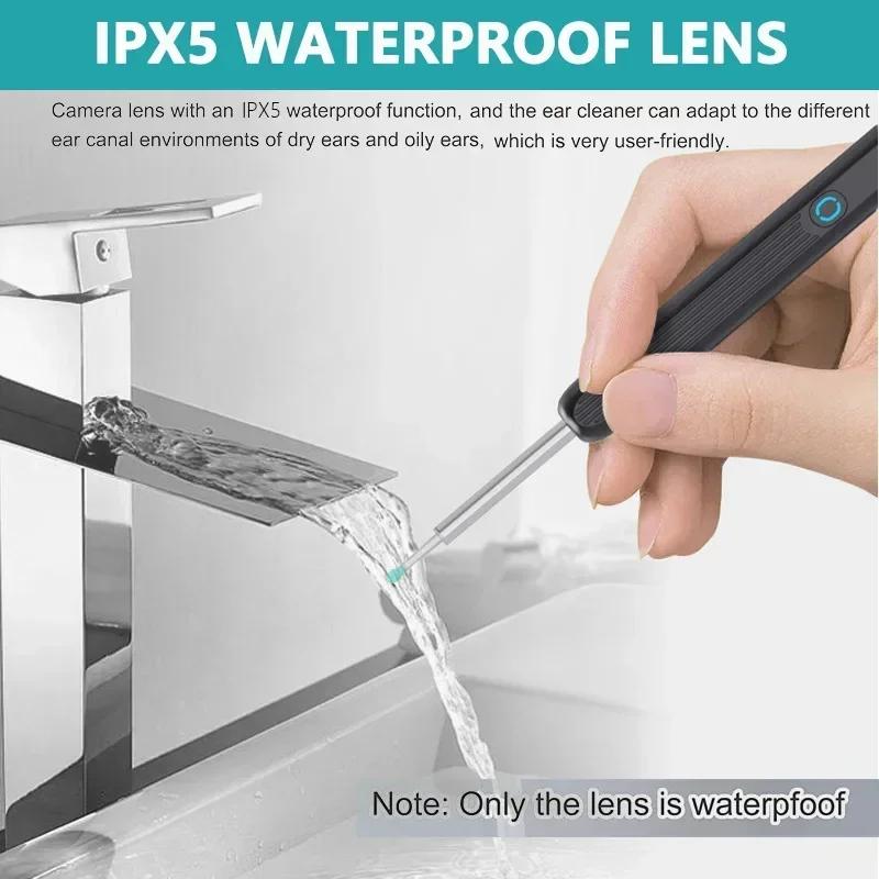 Visual Ear Cleaner With Camera LED Lights 4.0mm Lens Ear Wax Removal Tool Take Video HD Earpick Gifts