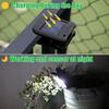 LED Solar Garden Outdoor Lights Clip Light Waterproof Motion Sensor Camping Lamp Rechargeable for Landscape Wall Decoration