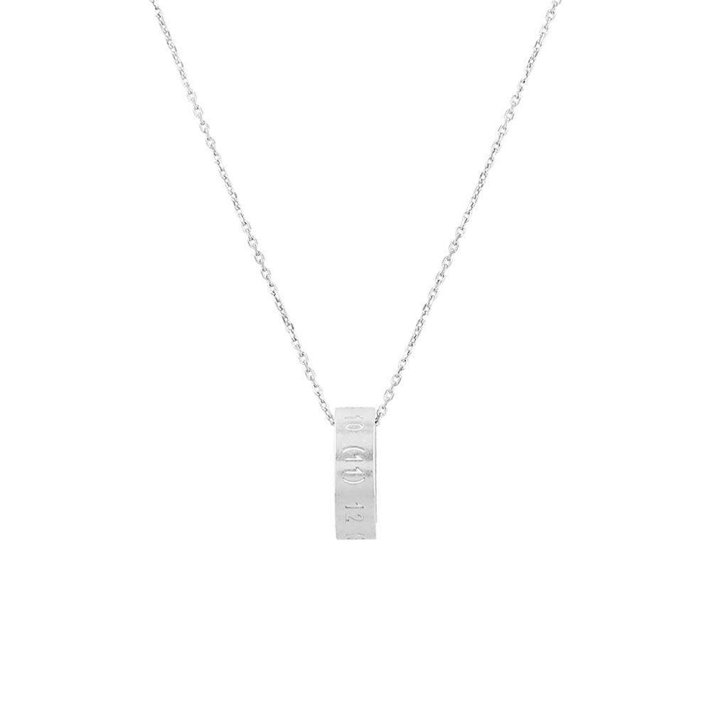 

Maison Margiela Нумеральна Гравіювання NumbeRing Логотип Кільце Срібне Намисто Si8uu0001 Sv0129 SI8UU0001 SV0129 951