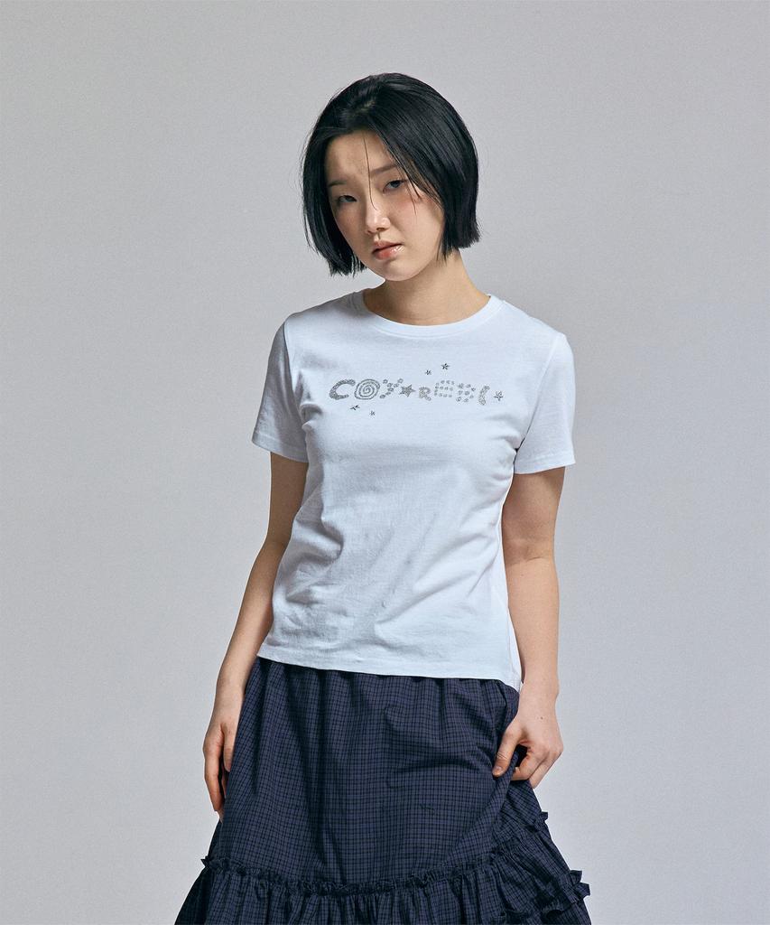 AWESOME STUDIO Little Star T-Shirt White