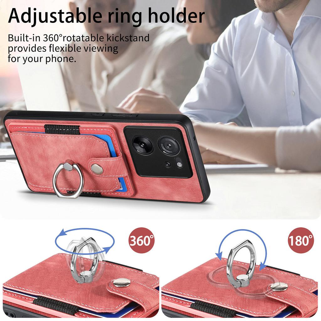 D2 For Xiaomi 13T Pro/13T/Redmi K60 Ultra Ring Holder Kickstand Phone Cover Shockproof Phone Case
